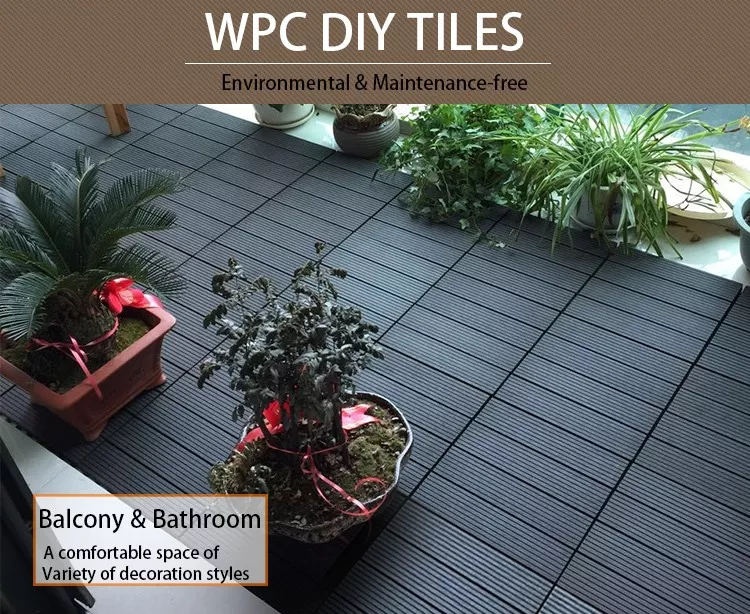 WPC Garden Tiles